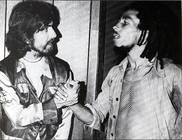 George Harrison and Bob Marley, © Kim Gottlieb-Walker