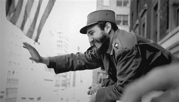 Fidel Castro, New York, 1959. ©  Osvaldo Salas.