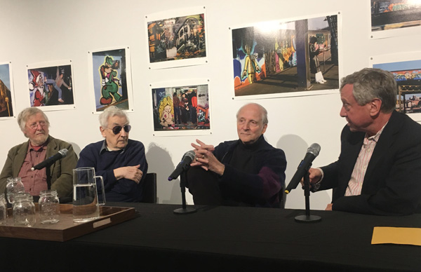 Panel discussion at Steven Kasher Gallery.