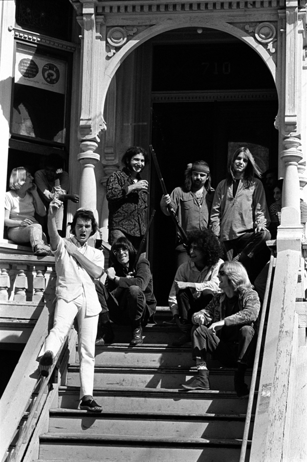 "Dead on the Steps", The Grateful Dead, 710 Ashbury Street, San Francisco, CA, October 1967