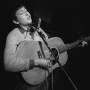 Dylan singing at Gerde’s Folk City. Greenwich Village. 1961.