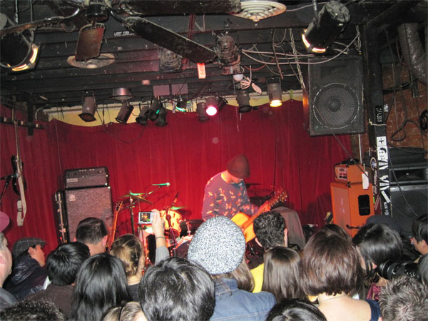 Xiao He Performing at the Velvet Lounge