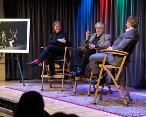 Chris Murray, Alfred Wertheimer, and Bob Santelli