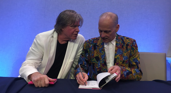 Chris Murray and John Waters