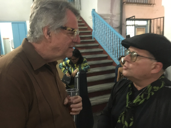 Tom Meyer and Luis Manuel Molina.