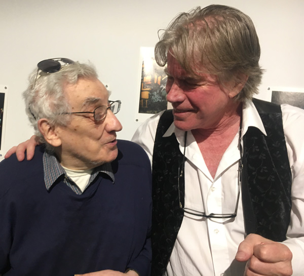 Ted Russell and Chris Murray at the panel discussion.